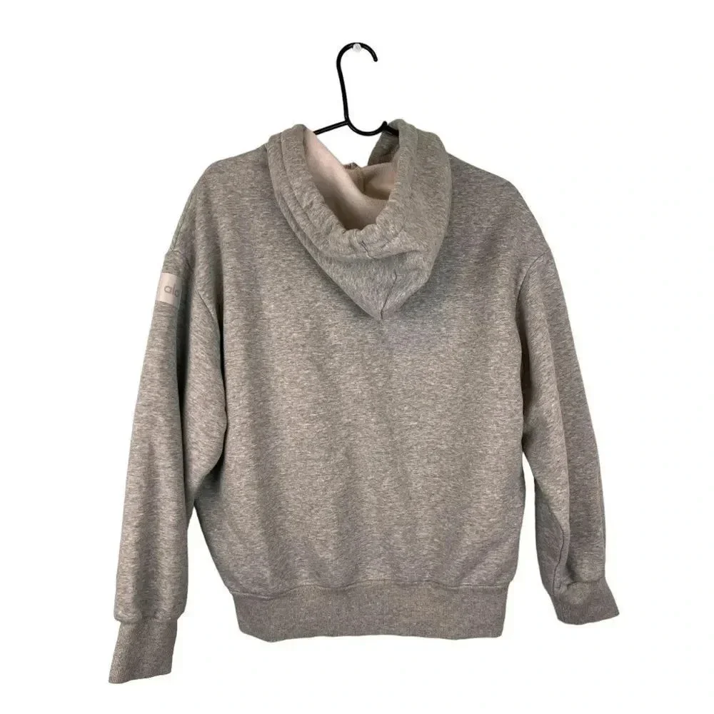 Alo Yoga Gray Hoodie jacket Full Zip Size S
